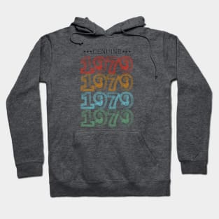 genuine 1979 birthday gift Hoodie